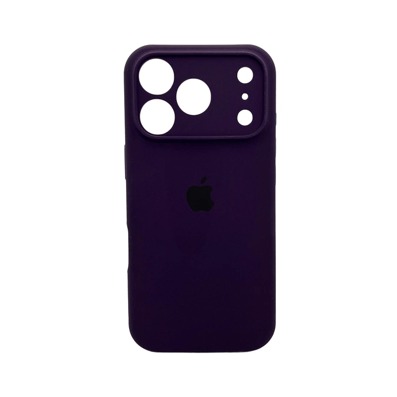 Чохол для смартфона Silicone Full Case AA Camera Protect for Apple iPhone 17 Pro Max 59,Berry Purple — Nobrand
