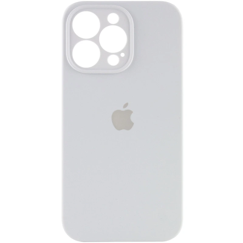 Чохол для смартфона Silicone Full Case AA Camera Protect for Apple iPhone 13 Pro Max 8,White — Nobrand