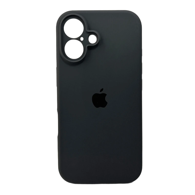 Чохол для смартфона Silicone Full Case AA Camera Protect for Apple iPhone 16 12,Dark Grey