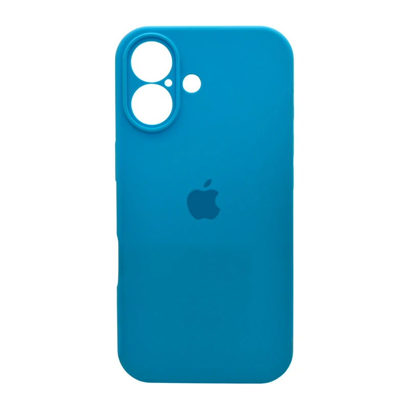 Чохол для смартфона Silicone Full Case AA Camera Protect for Apple iPhone 17 44,Light Blue — Nobrand