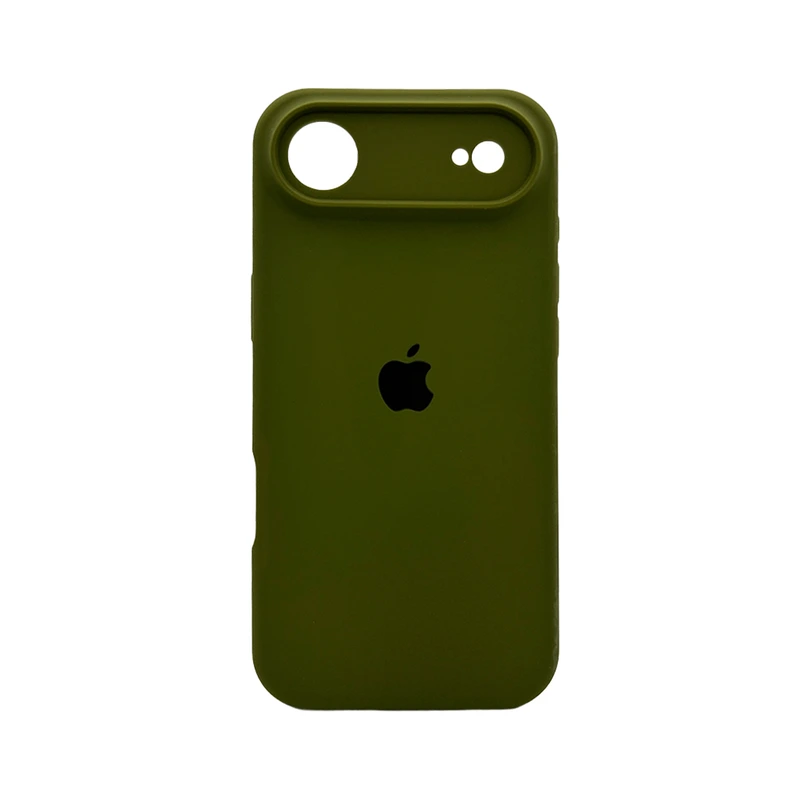 Чохол для смартфона Silicone Full Case AA Camera Protect for Apple iPhone 17 Air 29,Army Green — Nobrand