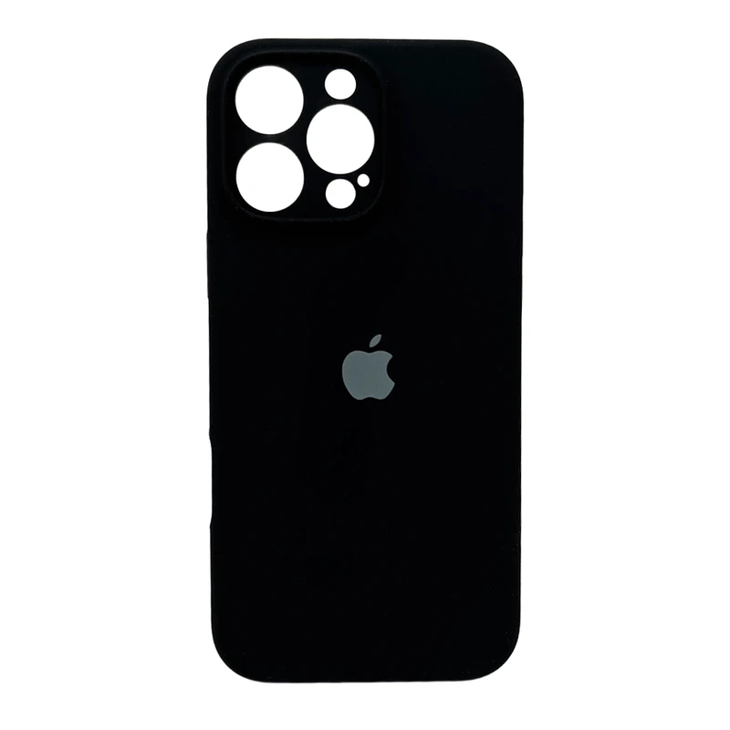 Чохол для смартфона Silicone Full Case AA Camera Protect for Apple iPhone 16 Pro 14,Black