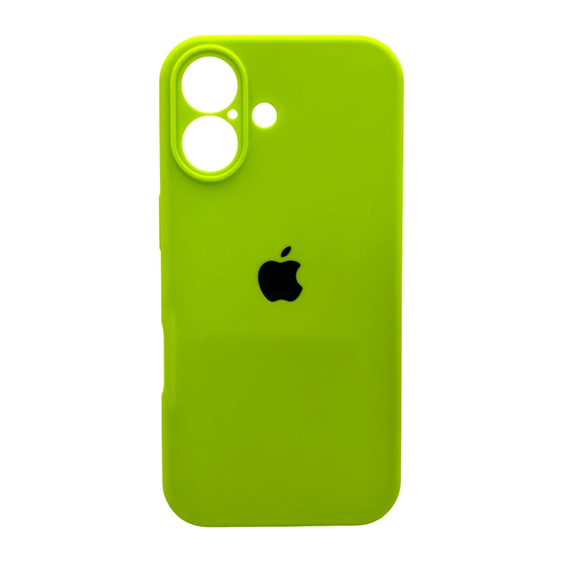 Чохол для смартфона Silicone Full Case AA Camera Protect for Apple iPhone 17 24,Shiny Green