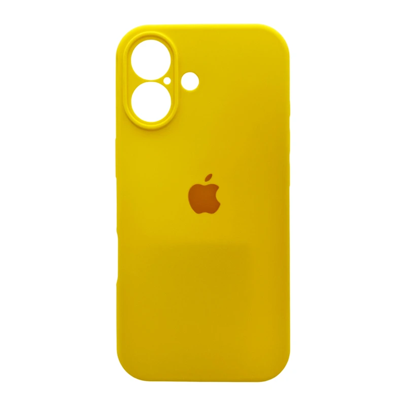 Чохол для смартфона Silicone Full Case AA Camera Protect for Apple iPhone 17 33,Canary Yellow