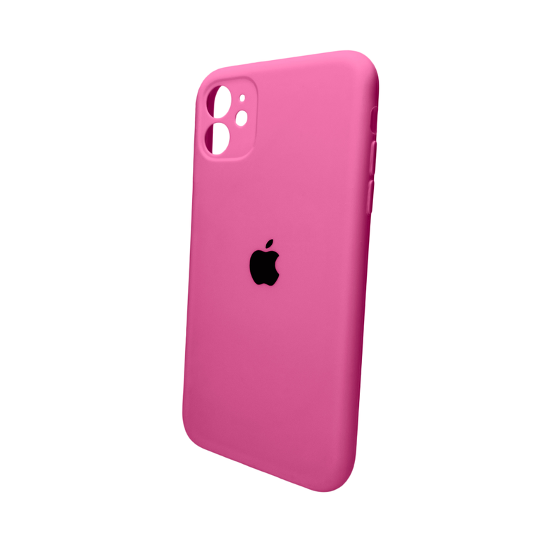Чохол для смартфона Silicone Full Case AA Camera Protect for Apple iPhone 11 Pro Max кругл 32,Dragon Fruit — Nobrand