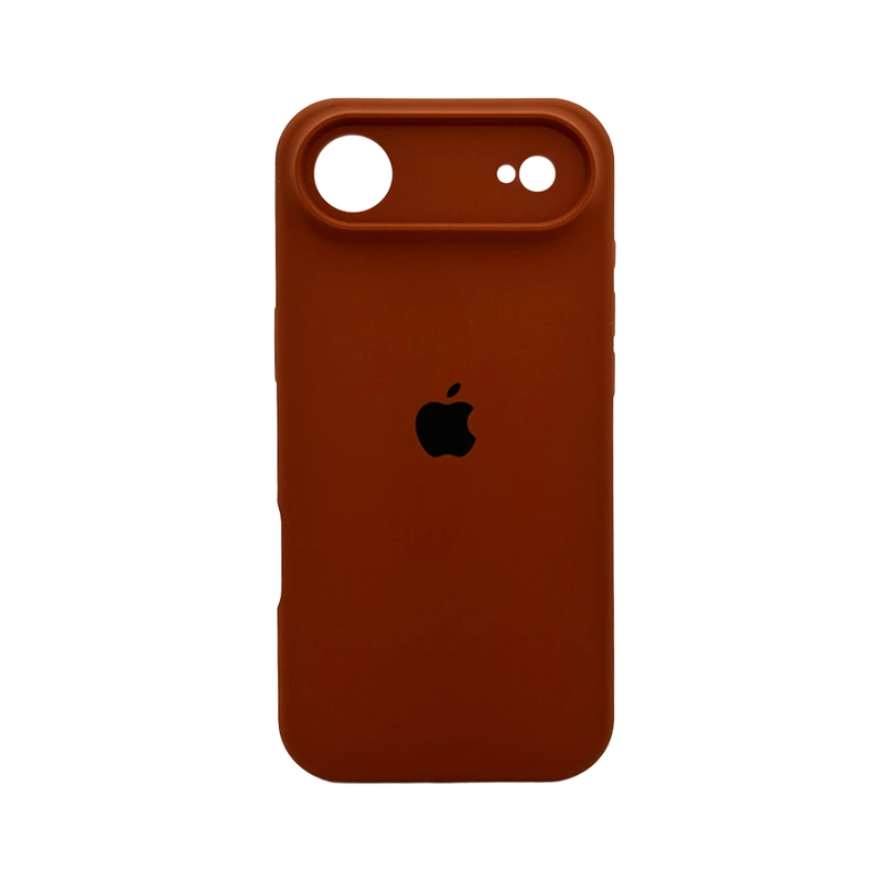 Чохол для смартфона Silicone Full Case AA Camera Protect for Apple iPhone 17 Air 42,Saddle Brown — Nobrand