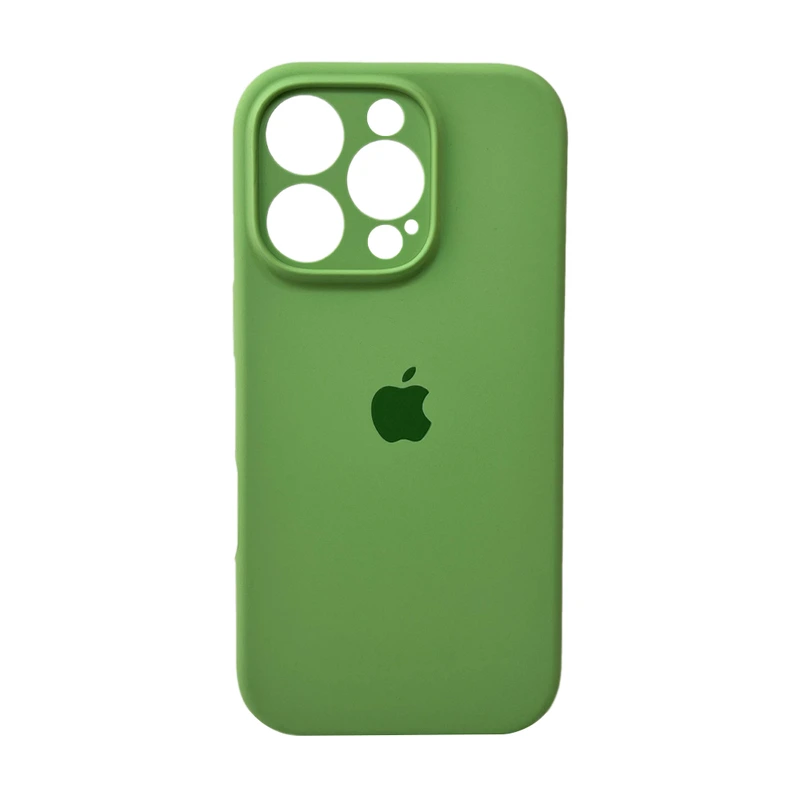 Чохол для смартфона Silicone Full Case AA Camera Protect for Apple iPhone 16 1,Mint — Nobrand