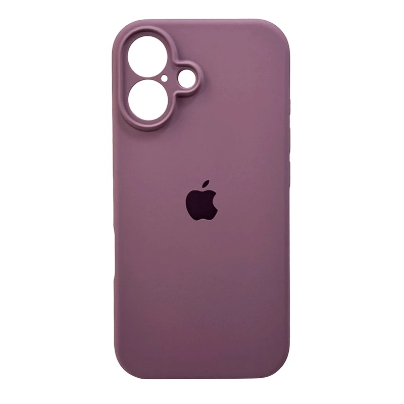 Чохол для смартфона Silicone Full Case AA Camera Protect for Apple iPhone 16 60,Taro Purple — Nobrand