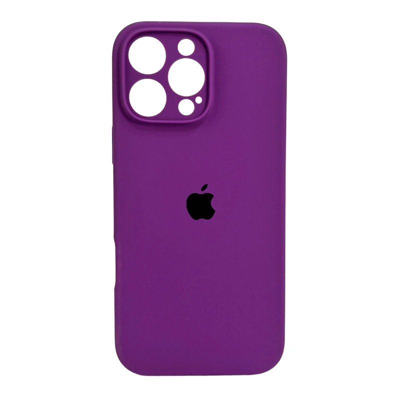 Чохол для смартфона Silicone Full Case AA Camera Protect for Apple iPhone 16 Pro 19,Purple — Nobrand