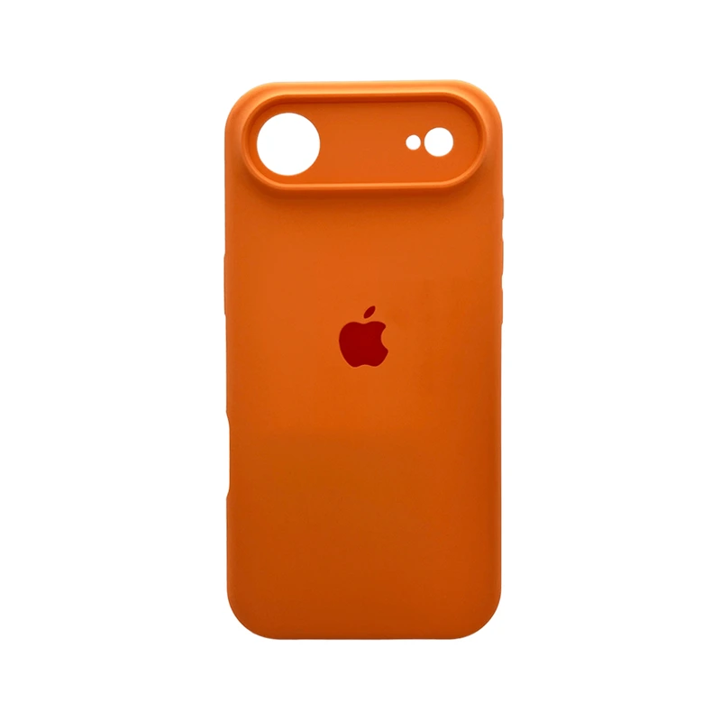 Чохол для смартфона Silicone Full Case AA Camera Protect for Apple iPhone 17 Air 34,Papaya — Nobrand