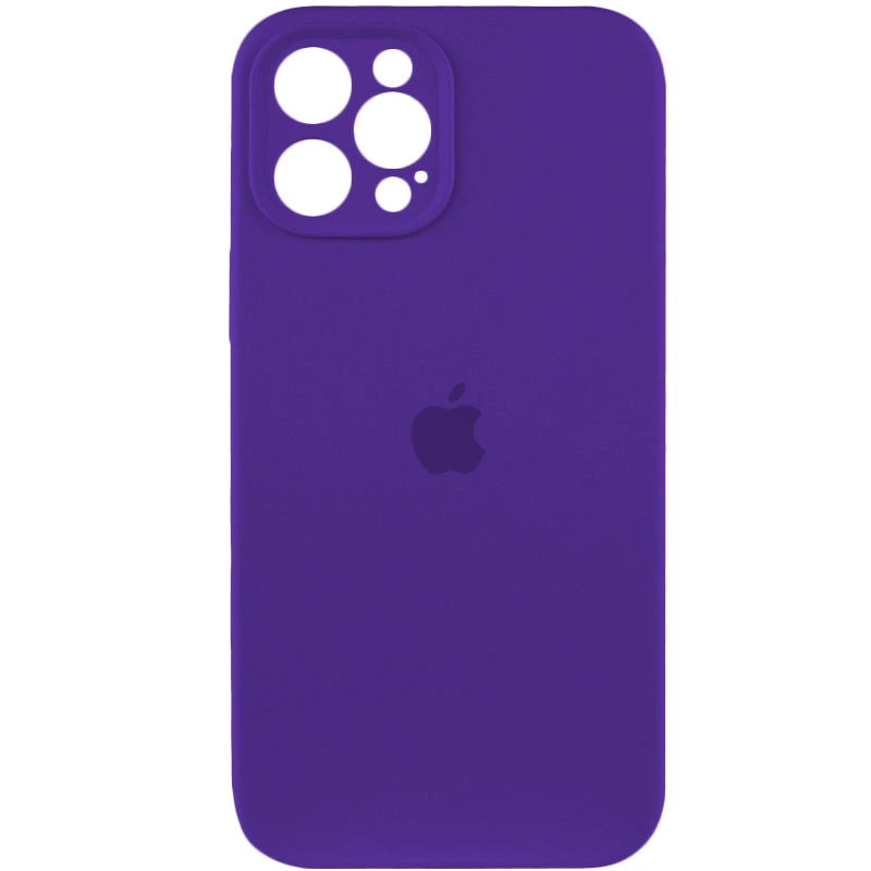 Чохол для смартфона Silicone Full Case AA Camera Protect for Apple iPhone 12 Pro Max 54,Amethist — Nobrand