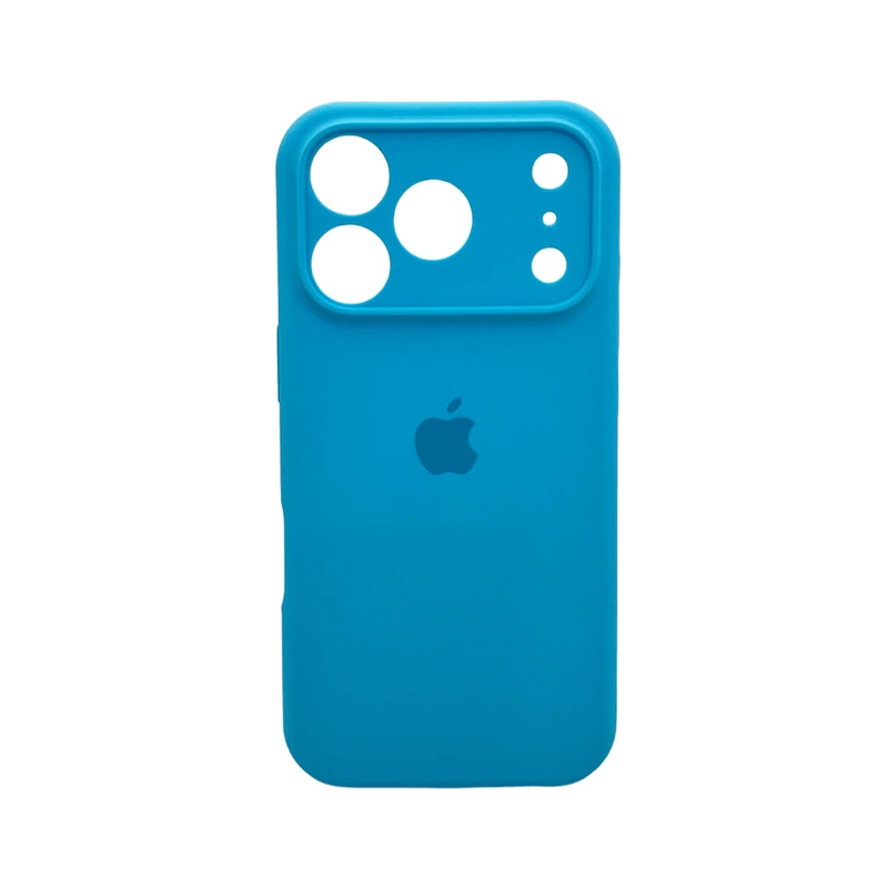 Чохол для смартфона Silicone Full Case AA Camera Protect for Apple iPhone 17 Pro 44,Light Blue