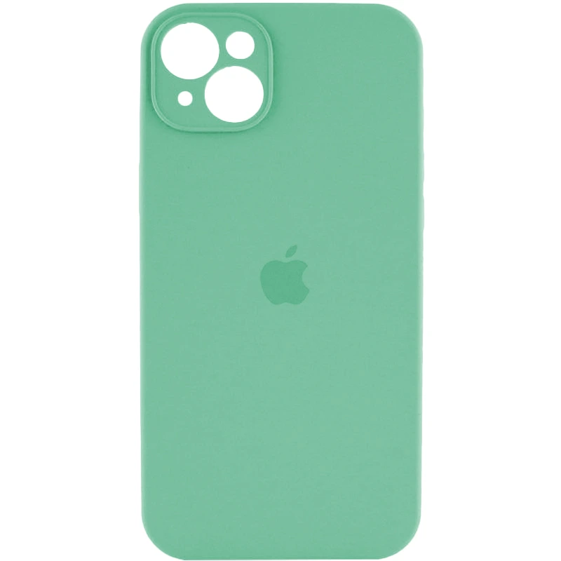 Чохол для смартфона Silicone Full Case AA Camera Protect for Apple iPhone 15 30,Spearmint — Nobrand