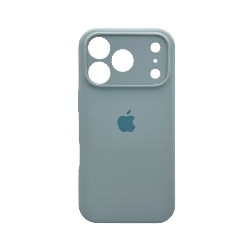 Чохол для смартфона Silicone Full Case AA Camera Protect for Apple iPhone 17 Pro 53,Sierra Blue — Nobrand