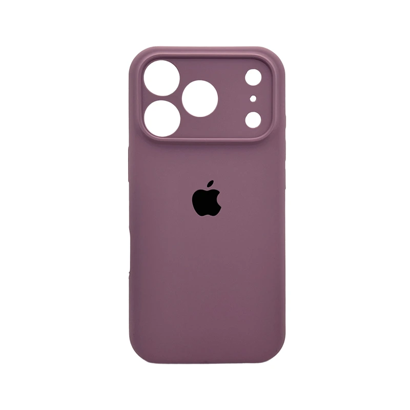 Чохол для смартфона Silicone Full Case AA Camera Protect for Apple iPhone 17 Pro Max 60,Taro Purple — Nobrand