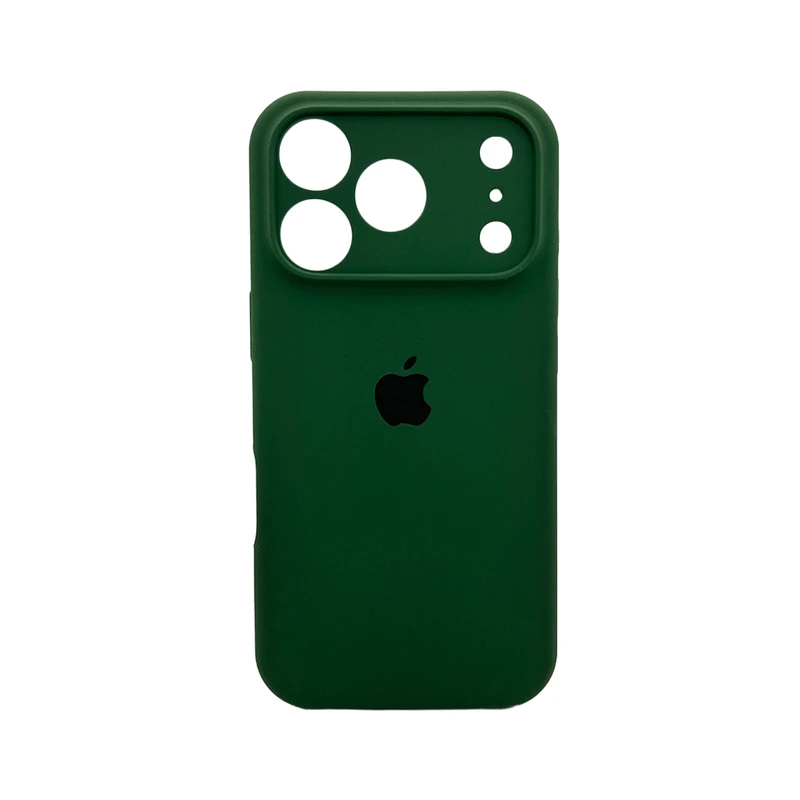 Чохол для смартфона Silicone Full Case AA Camera Protect for Apple iPhone 17 Pro 40,Atrovirens — Nobrand