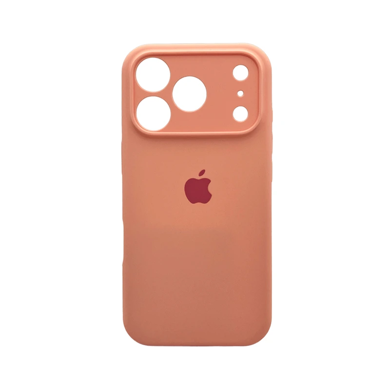 Чохол для смартфона Silicone Full Case AA Camera Protect for Apple iPhone 17 Pro Max 37,Grapefruit
