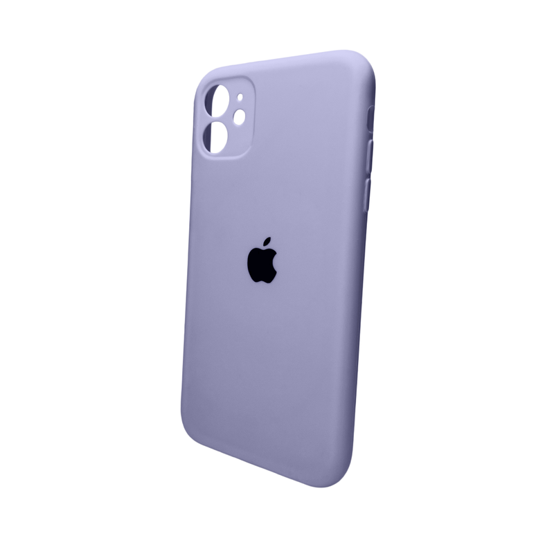 Чохол для смартфона Silicone Full Case AA Camera Protect for Apple iPhone 11 Pro кругл 28,Lavender Grey — Nobrand