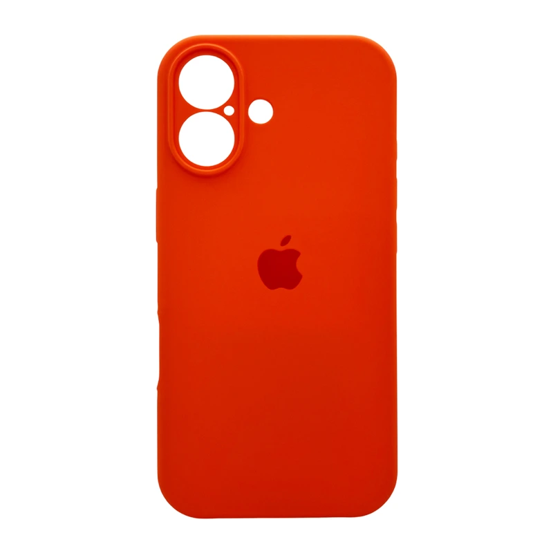Чохол для смартфона Silicone Full Case AA Camera Protect for Apple iPhone 17 52,Orange