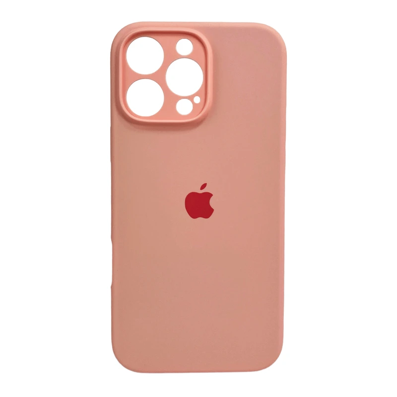 Чохол для смартфона Silicone Full Case AA Camera Protect for Apple iPhone 16 Pro Max 37,Grapefruit