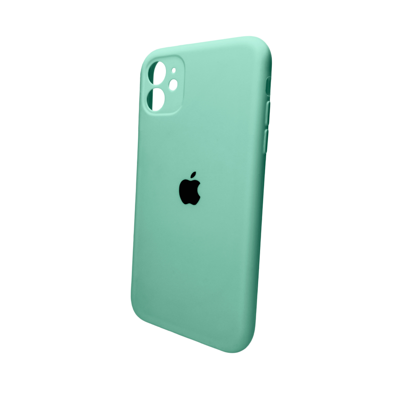 Чохол для смартфона Silicone Full Case AA Camera Protect for Apple iPhone 11 Pro Max кругл 30,Spearmint — Nobrand