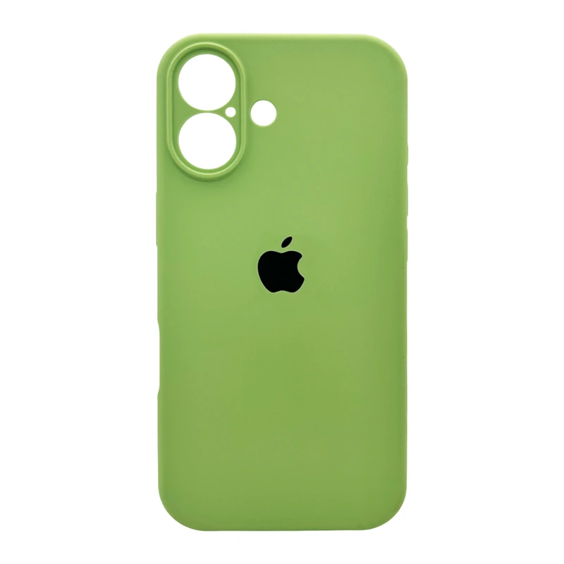 Чохол для смартфона Silicone Full Case AA Camera Protect for Apple iPhone 17 1,Mint