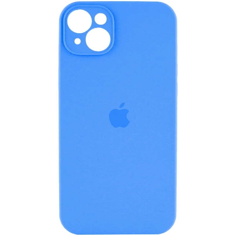 Чохол для смартфона Silicone Full Case AA Camera Protect for Apple iPhone 14 38,Surf Blue — Nobrand
