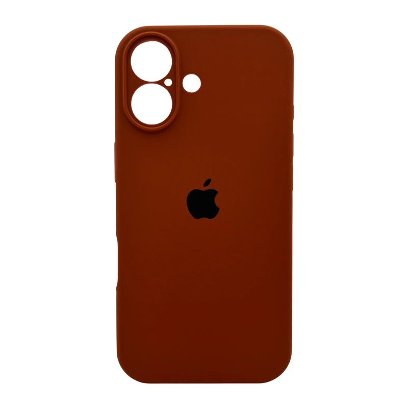 Чохол для смартфона Silicone Full Case AA Camera Protect for Apple iPhone 17 42,Saddle Brown — Nobrand
