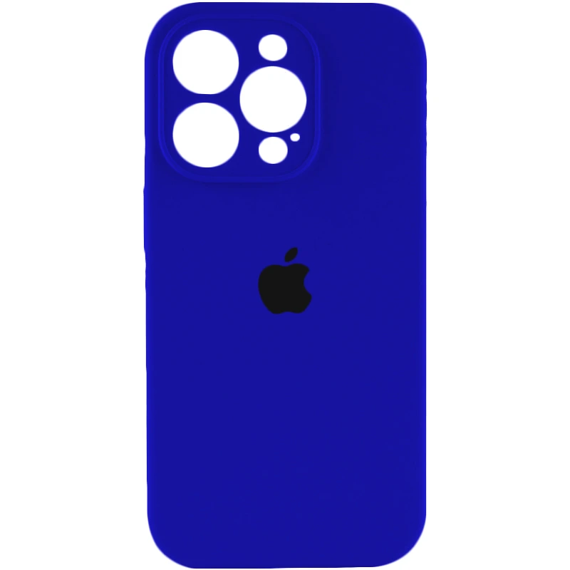 Чохол для смартфона Silicone Full Case AA Camera Protect for Apple iPhone 15 Pro 45,Shiny Blue — Nobrand