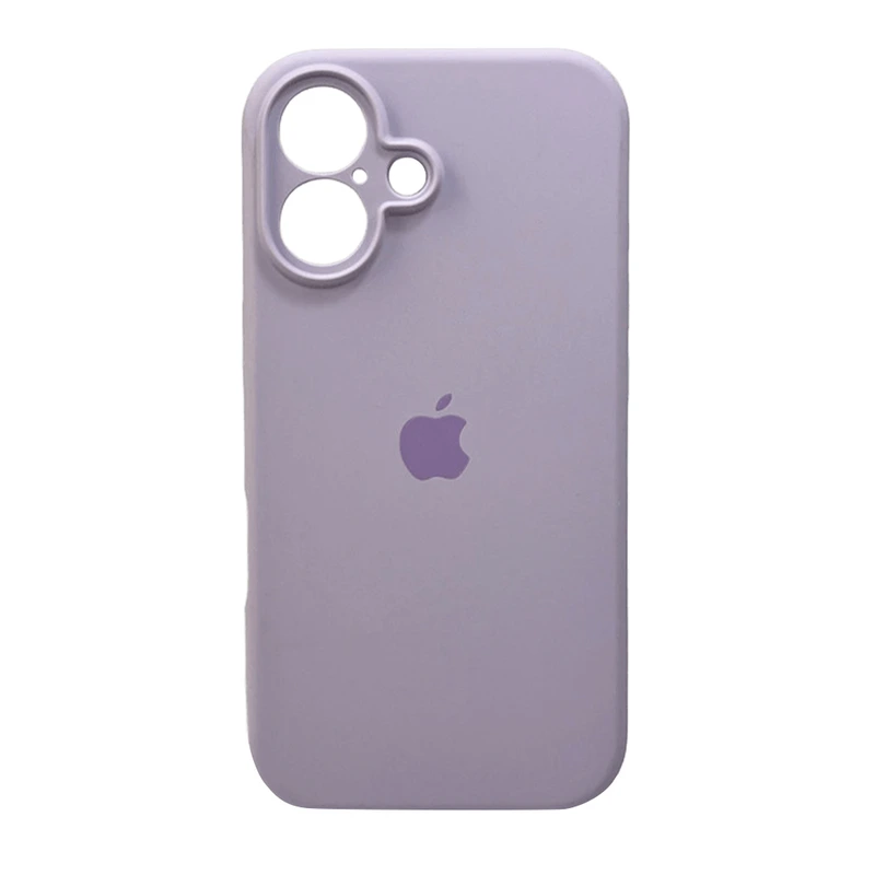 Чохол для смартфона Silicone Full Case AA Camera Protect for Apple iPhone 16 58,Lilac — Nobrand
