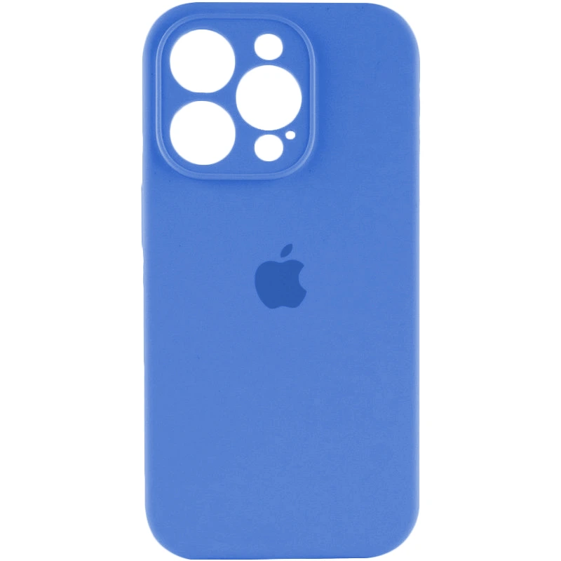 Чохол для смартфона Silicone Full Case AA Camera Protect for Apple iPhone 15 Pro Max 3,Royal Blue — Nobrand