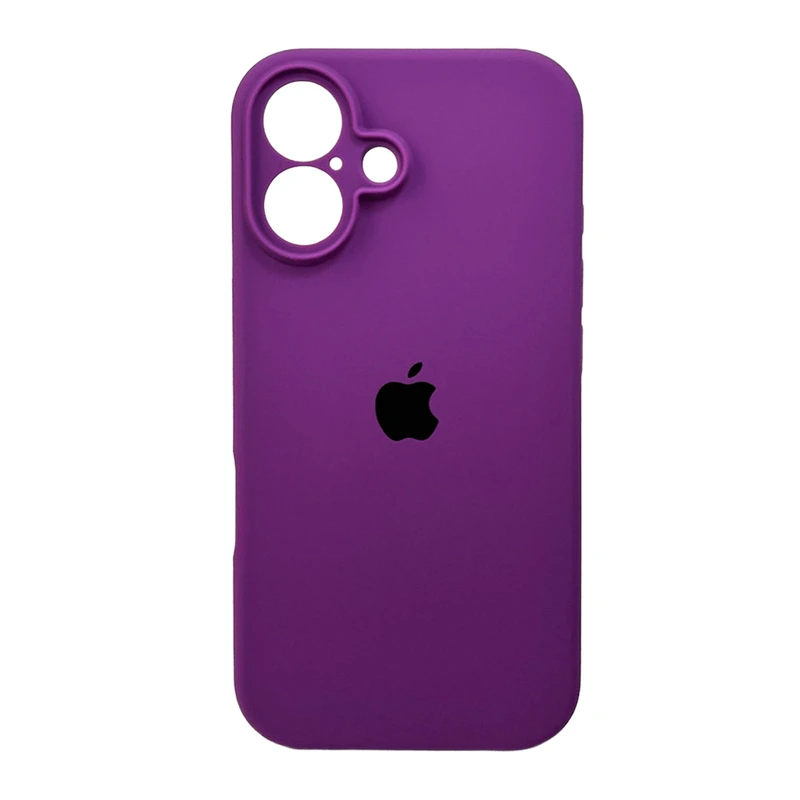 Чохол для смартфона Silicone Full Case AA Camera Protect for Apple iPhone 16 19,Purple — Nobrand