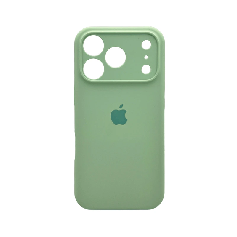 Чохол для смартфона Silicone Full Case AA Camera Protect for Apple iPhone 17 Pro 51,Avokado Green