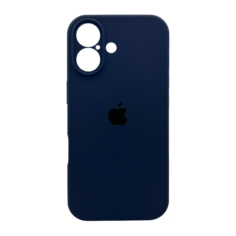 Чохол для смартфона Silicone Full Case AA Camera Protect for Apple iPhone 17 55,Mid Black — Nobrand