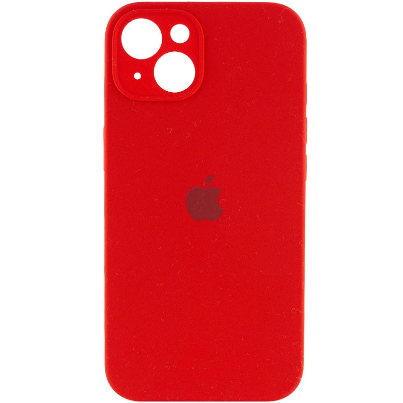 Чохол для смартфона Silicone Full Case AA Camera Protect for Apple iPhone 15 11,Red — Nobrand
