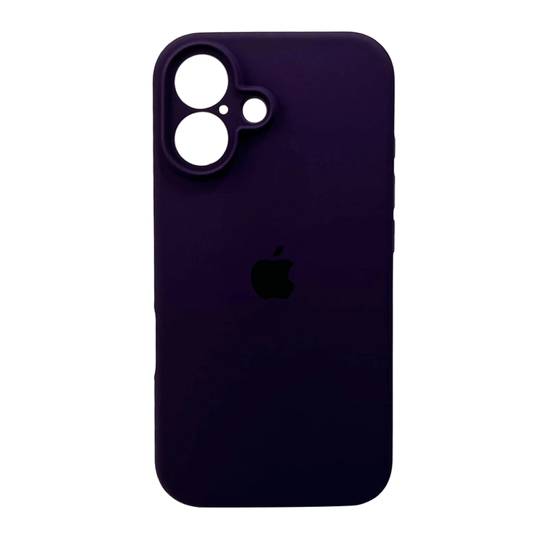 Чохол для смартфона Silicone Full Case AA Camera Protect for Apple iPhone 16 59,Berry Purple — Nobrand