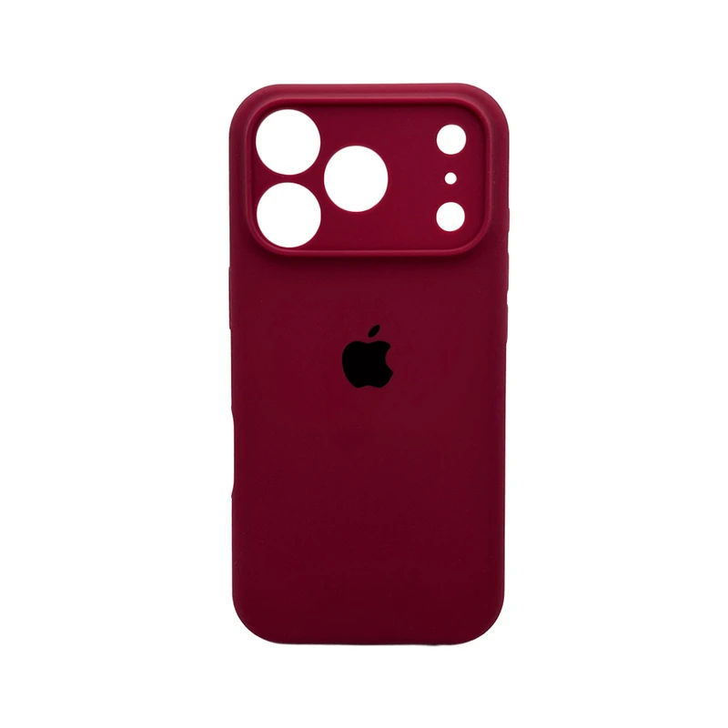 Чохол для смартфона Silicone Full Case AA Camera Protect for Apple iPhone 17 Pro Max 47,Plum
