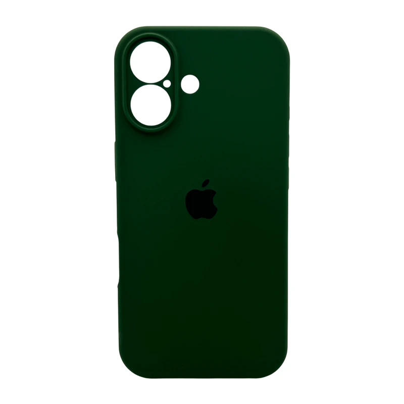 Чохол для смартфона Silicone Full Case AA Camera Protect for Apple iPhone 17 40,Atrovirens — Nobrand