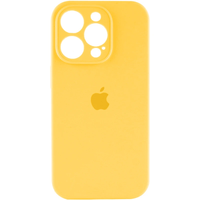 Чохол для смартфона Silicone Full Case AA Camera Protect for Apple iPhone 13 Pro Max 56,Sunny Yellow — Nobrand