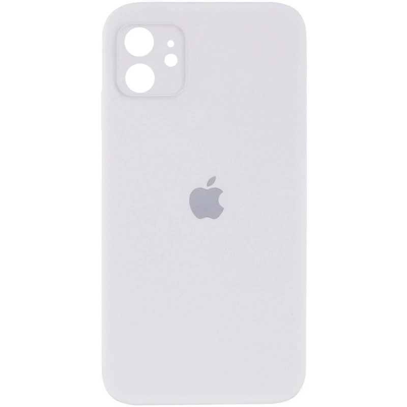 Чохол для смартфона Silicone Full Case AA Camera Protect for Apple iPhone 12 8,White