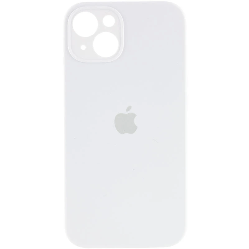 Чохол для смартфона Silicone Full Case AA Camera Protect for Apple iPhone 15 8,White