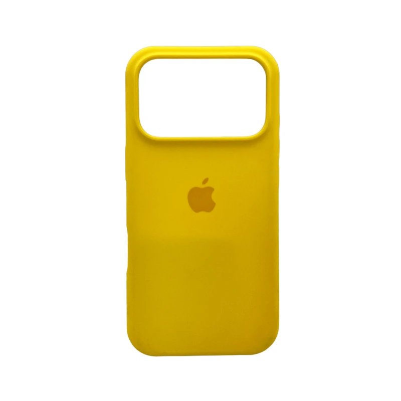 Чохол для смартфона Silicone Full Case AA Open Cam for Apple iPhone 17 Pro 56,Sunny Yellow — Nobrand