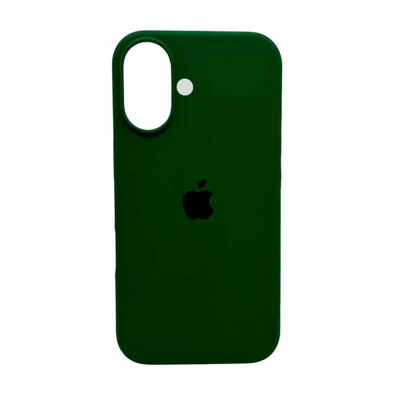 Чохол для смартфона Silicone Full Case AA Open Cam for Apple iPhone 16 31,Dark Green — Nobrand