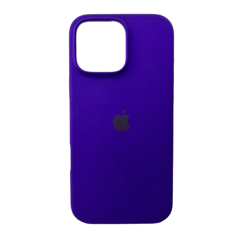 Чохол для смартфона Silicone Full Case AA Open Cam for Apple iPhone 16 Pro Max 22,Dark Purple — Nobrand