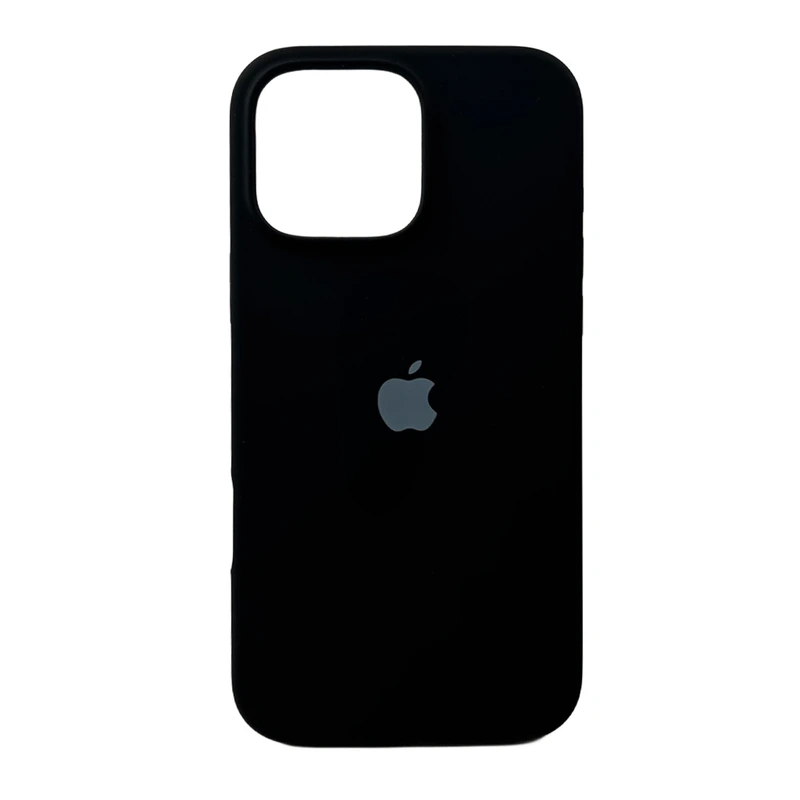 Чохол для смартфона Silicone Full Case AA Open Cam for Apple iPhone 16 Pro Max 14,Black — Nobrand