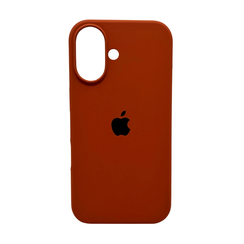 Чохол для смартфона Silicone Full Case AA Open Cam for Apple iPhone 16 42,Saddle Brown — Nobrand