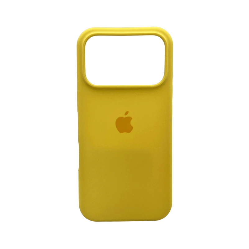 Чохол для смартфона Silicone Full Case AA Open Cam for Apple iPhone 17 Pro Max 33,Canary Yellow — Nobrand
