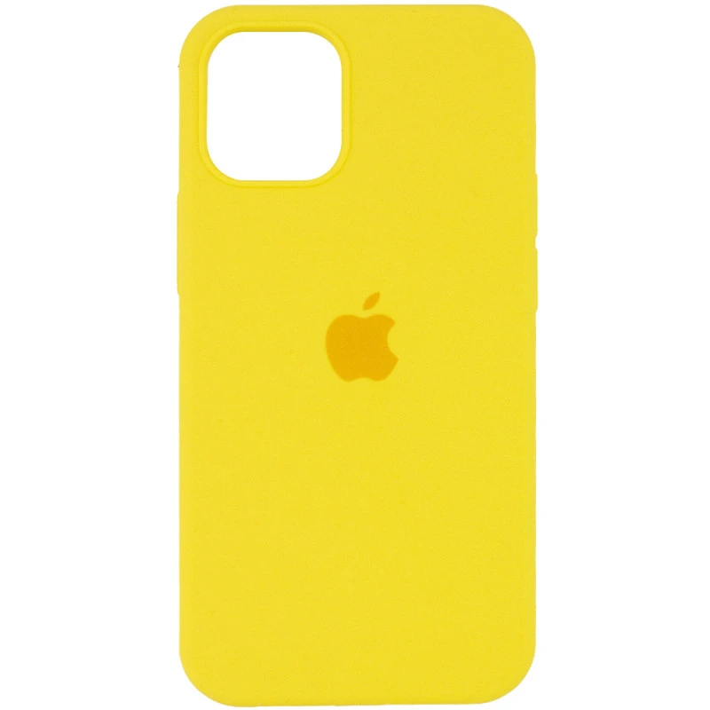 Чохол для смартфона Silicone Full Case AA Open Cam for Apple iPhone 15 Pro Max 56,Sunny Yellow — Nobrand