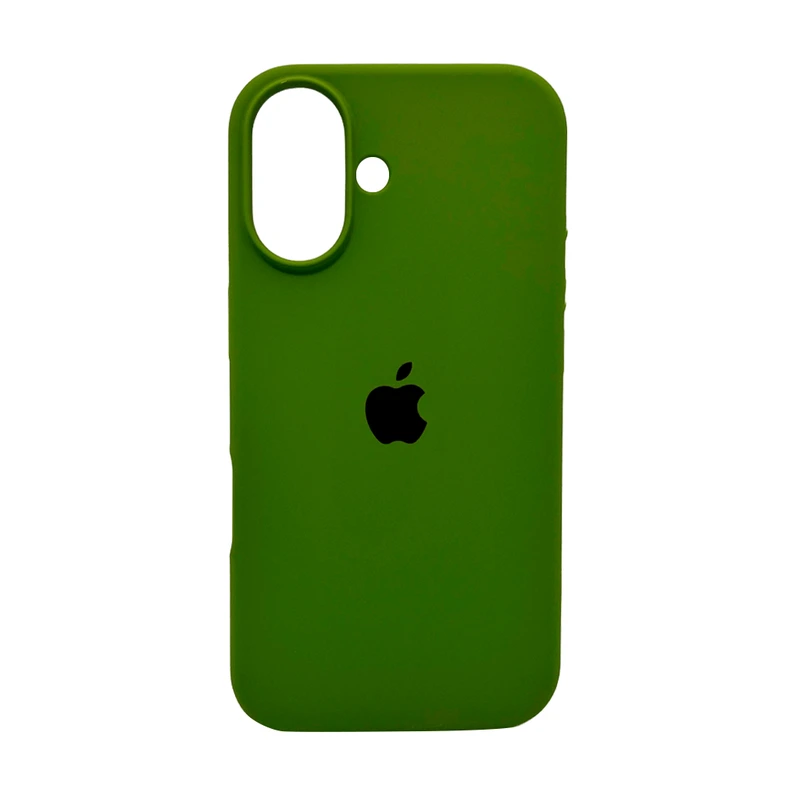 Чохол для смартфона Silicone Full Case AA Open Cam for Apple iPhone 16 29,Army Green — Nobrand