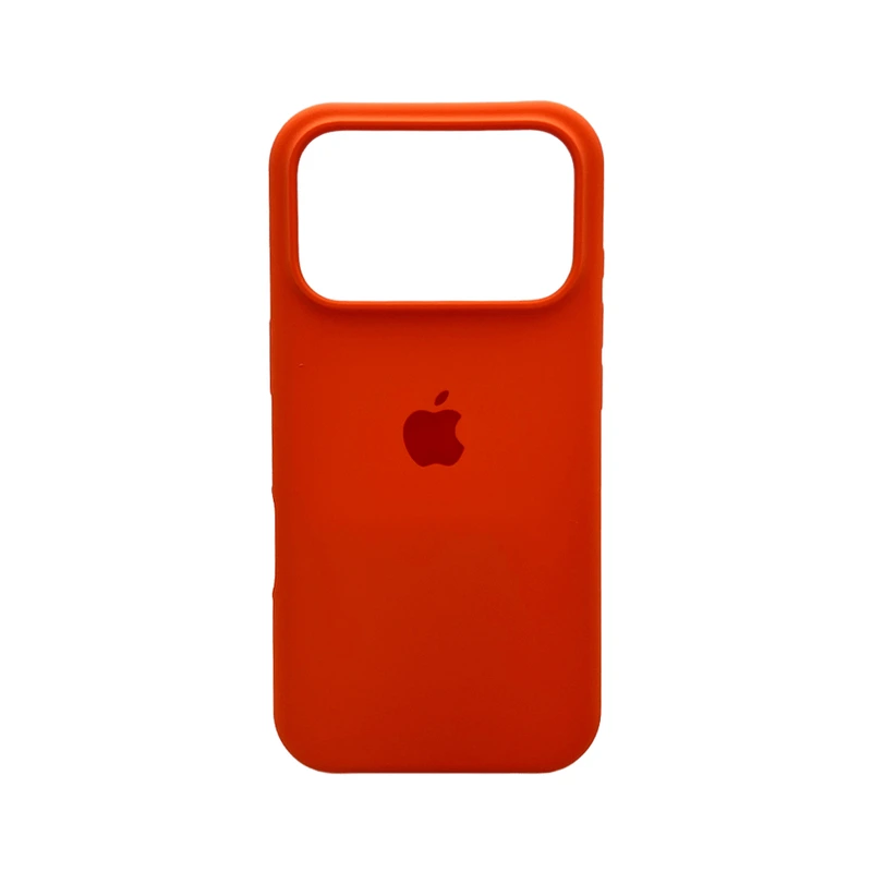 Чохол для смартфона Silicone Full Case AA Open Cam for Apple iPhone 17 Pro Max 34,Papaya — Nobrand